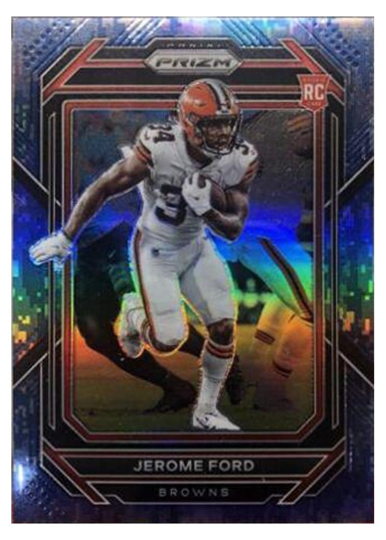 2022 Panini Prizm Base Set Jerome Ford #346 card
