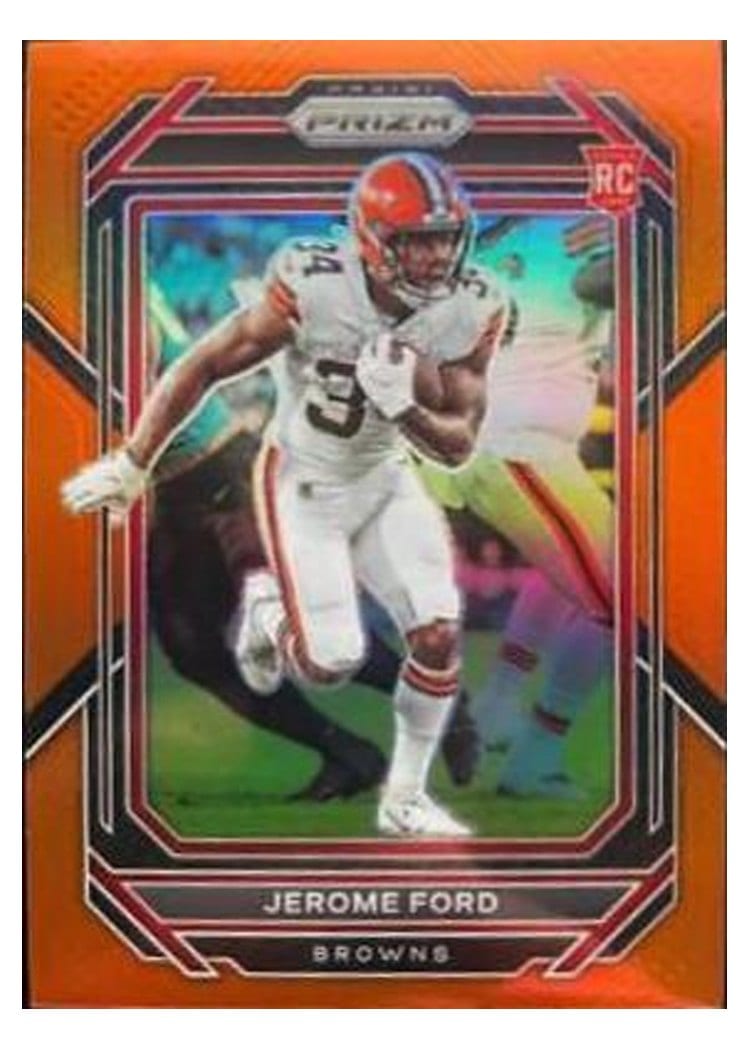 2022 Panini Prizm Base Set Jerome Ford #346 card