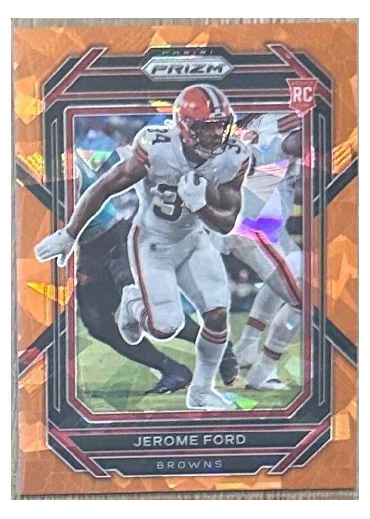 2022 Panini Prizm Base Set Jerome Ford #346 card