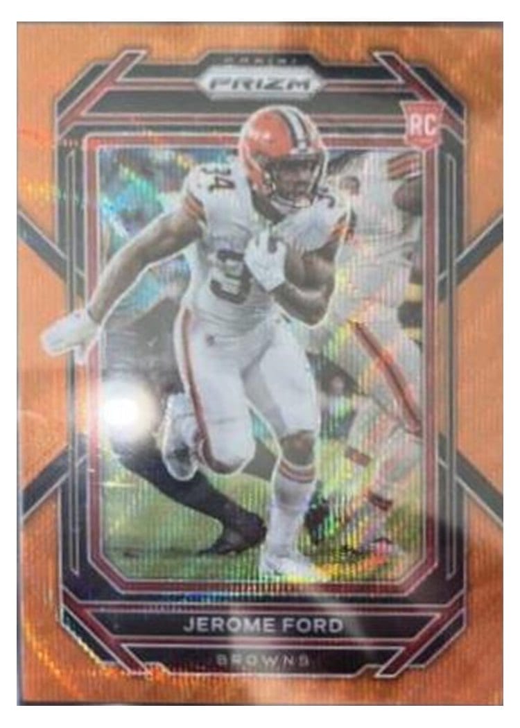 2022 Panini Prizm Base Set Jerome Ford #346 card