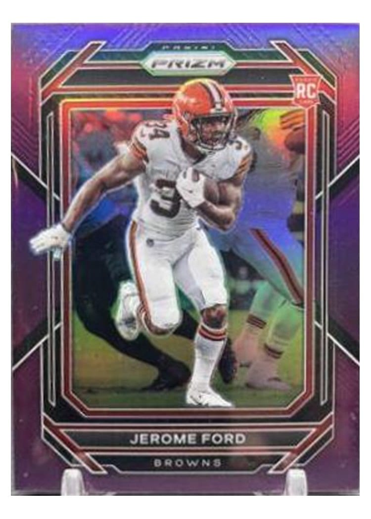 2022 Panini Prizm Base Set Jerome Ford #346 card