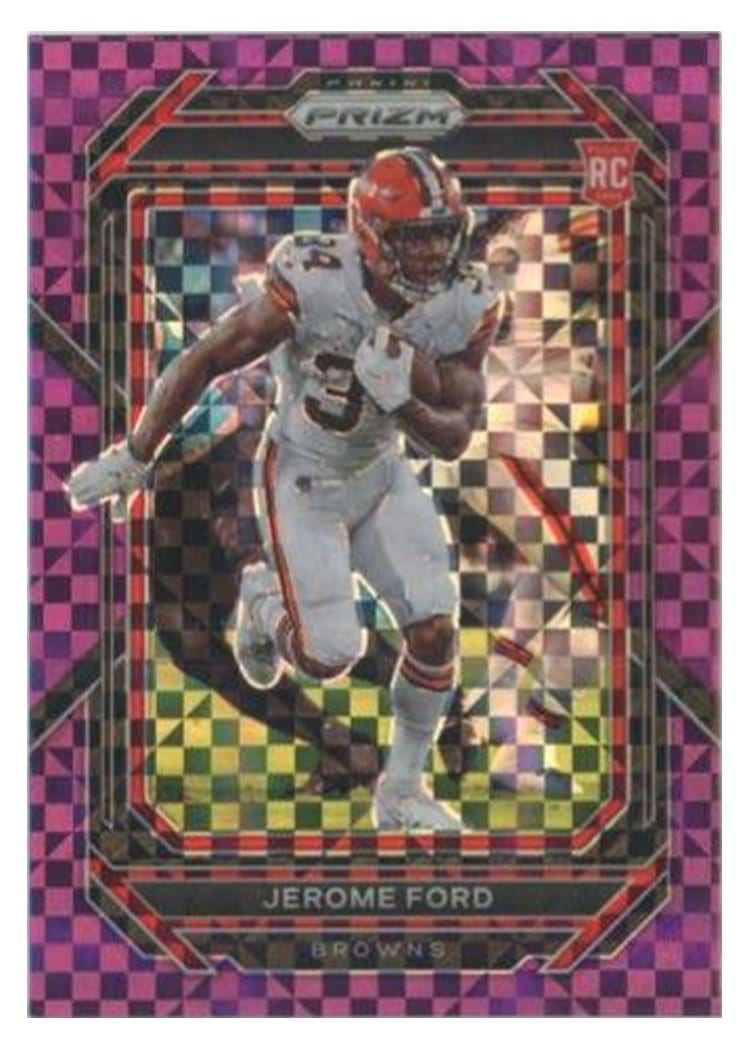 2022 Panini Prizm Base Set Jerome Ford #346 card