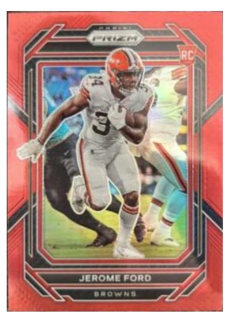 2022 Panini Prizm Base Set Jerome Ford #346 card