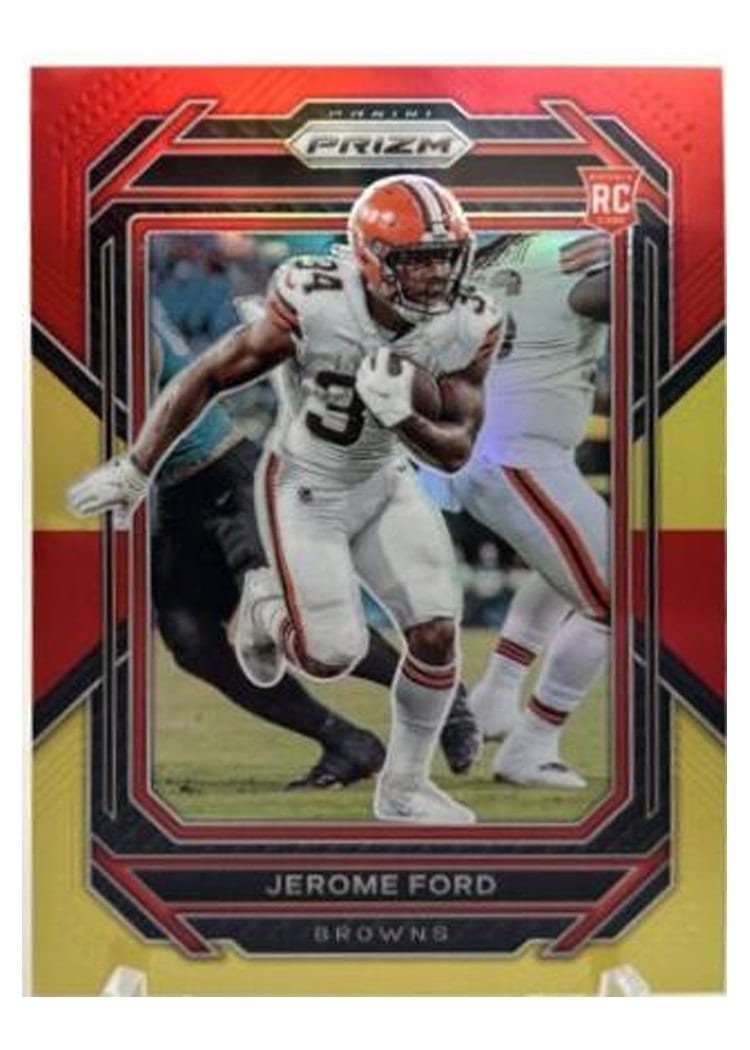 2022 Panini Prizm Base Set Jerome Ford #346 card