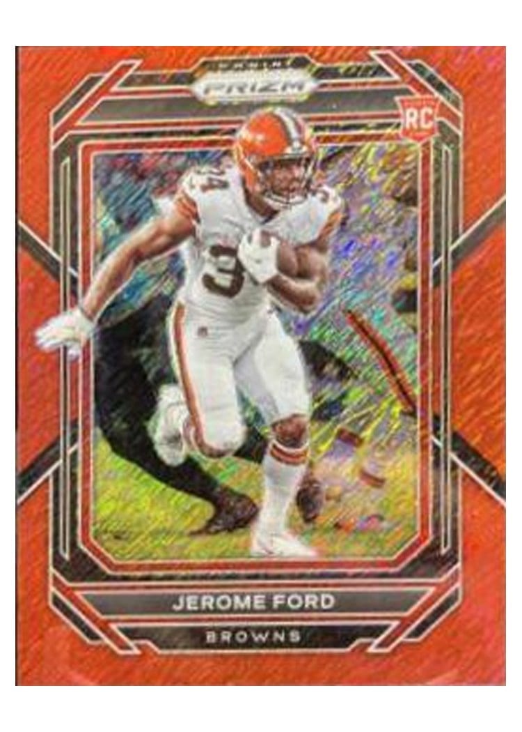 2022 Panini Prizm Base Set Jerome Ford #346 card