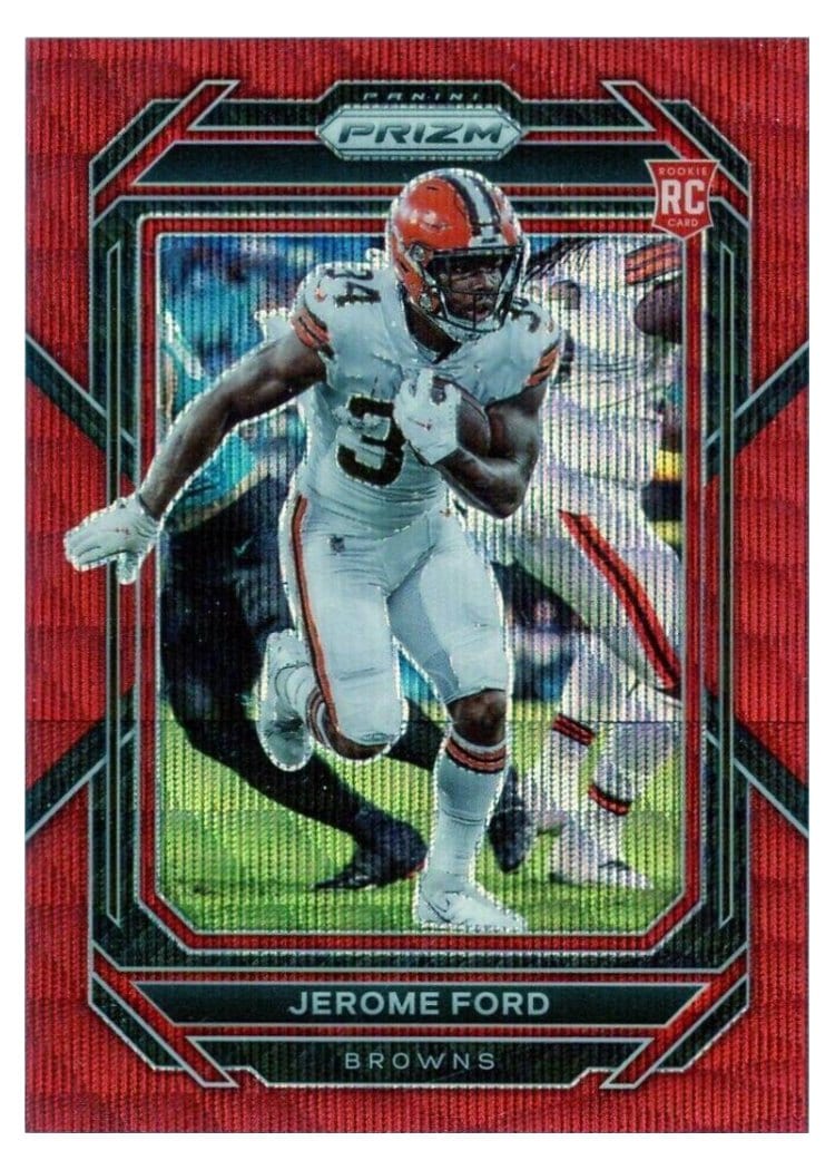 2022 Panini Prizm Base Set Jerome Ford #346 card