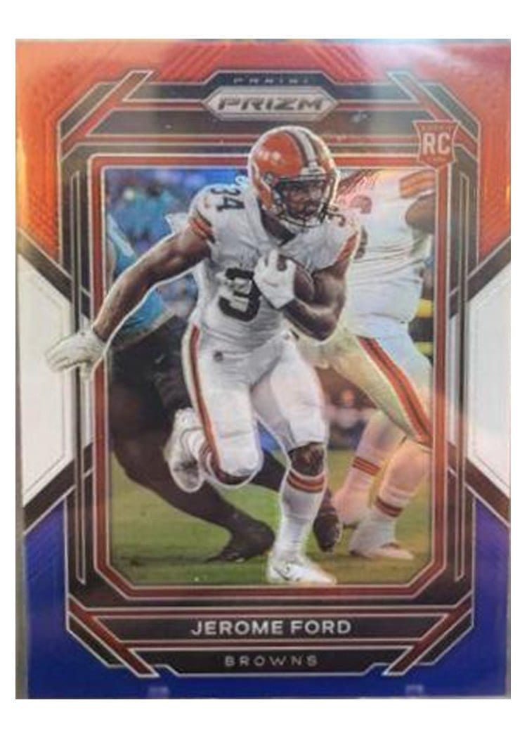 2022 Panini Prizm Base Set Jerome Ford #346 card