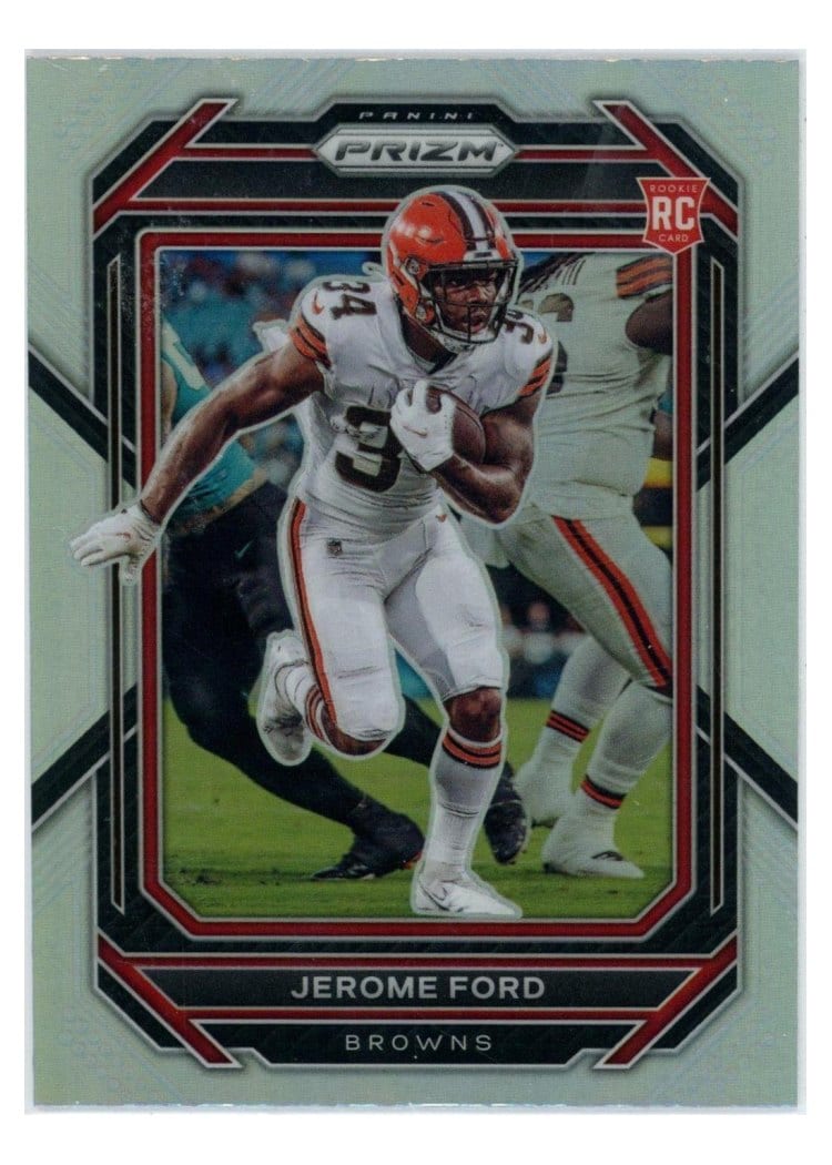 2022 Panini Prizm Base Set Jerome Ford #346 card
