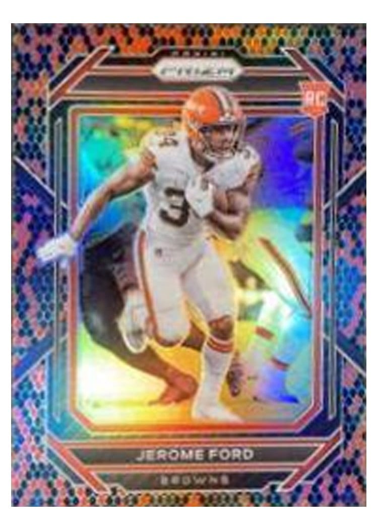 2022 Panini Prizm Base Set Jerome Ford #346 card