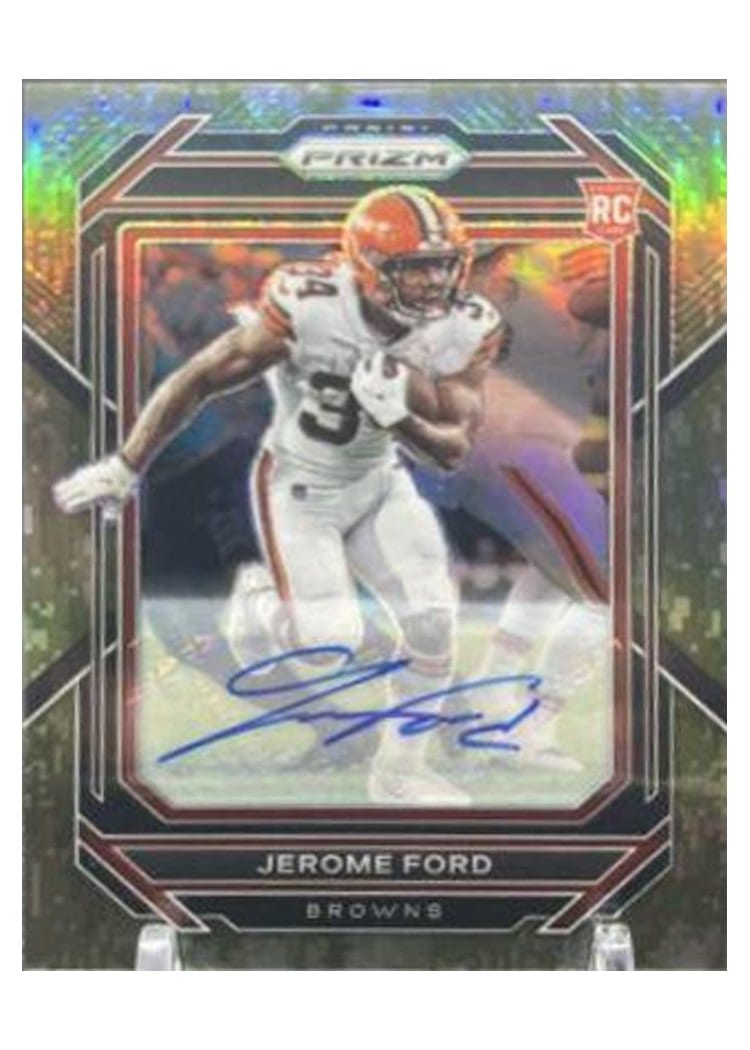 2022 Panini Prizm Base Set Jerome Ford #346 card
