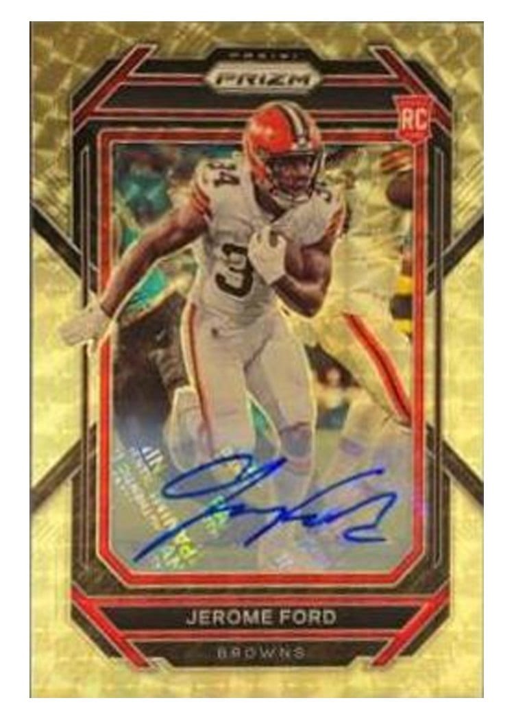 2022 Panini Prizm Base Set Jerome Ford #346 card