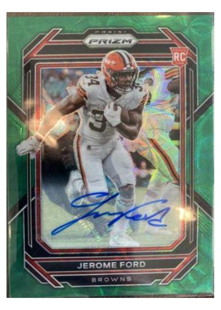 2022 Panini Prizm Base Set Jerome Ford #346 card