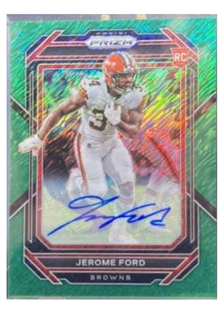 2022 Panini Prizm Base Set Jerome Ford #346 card