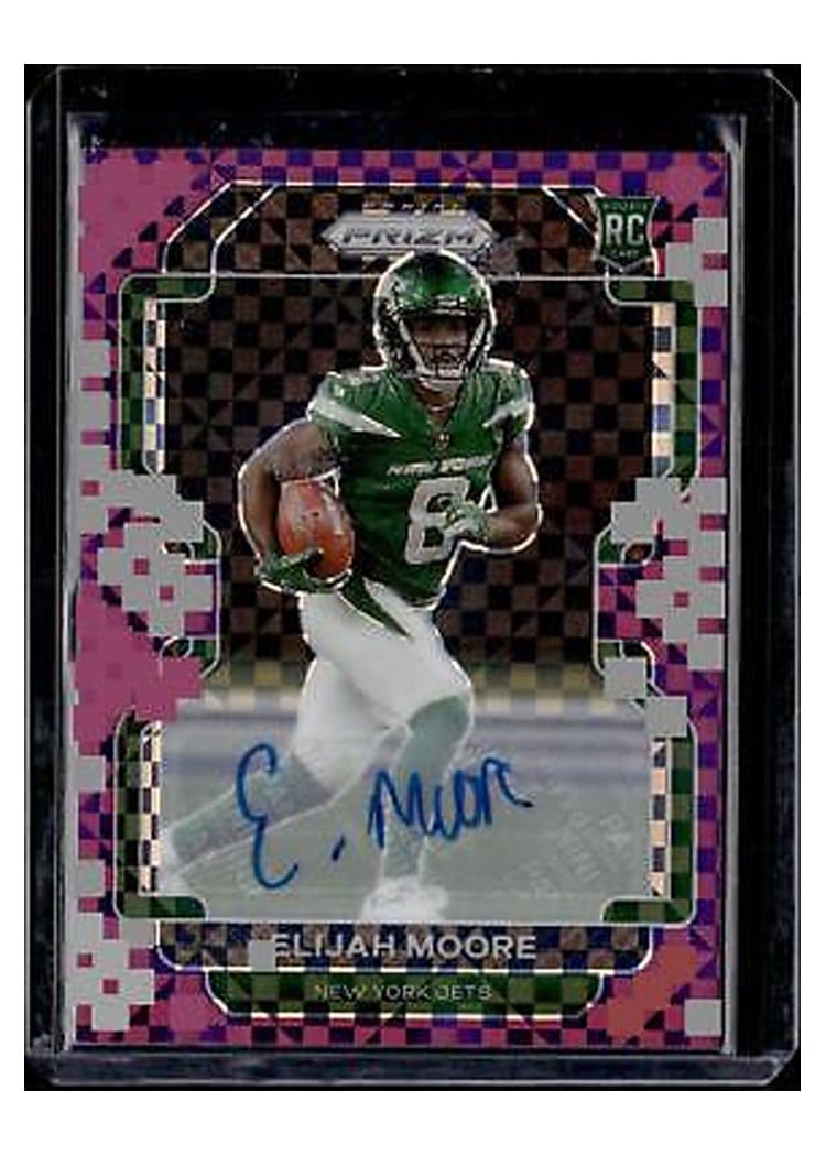 2022 Panini Prizm Base Set Jerome Ford Autograph Purple Power #346 card