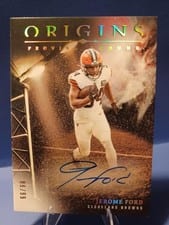 2024 Panini Origins Proving Ground Signatures Jerome Ford #PGS-JFO card