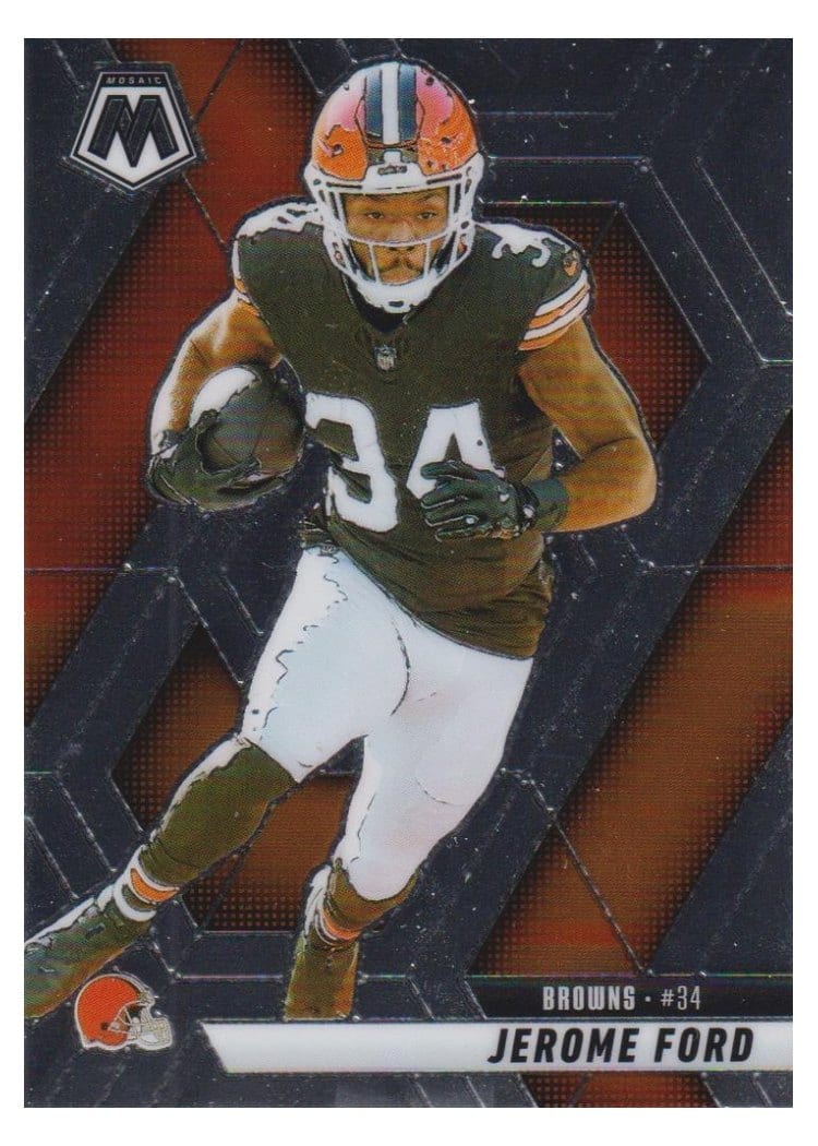 2025 Panini Mosaic Base Set Jerome Ford #4 card