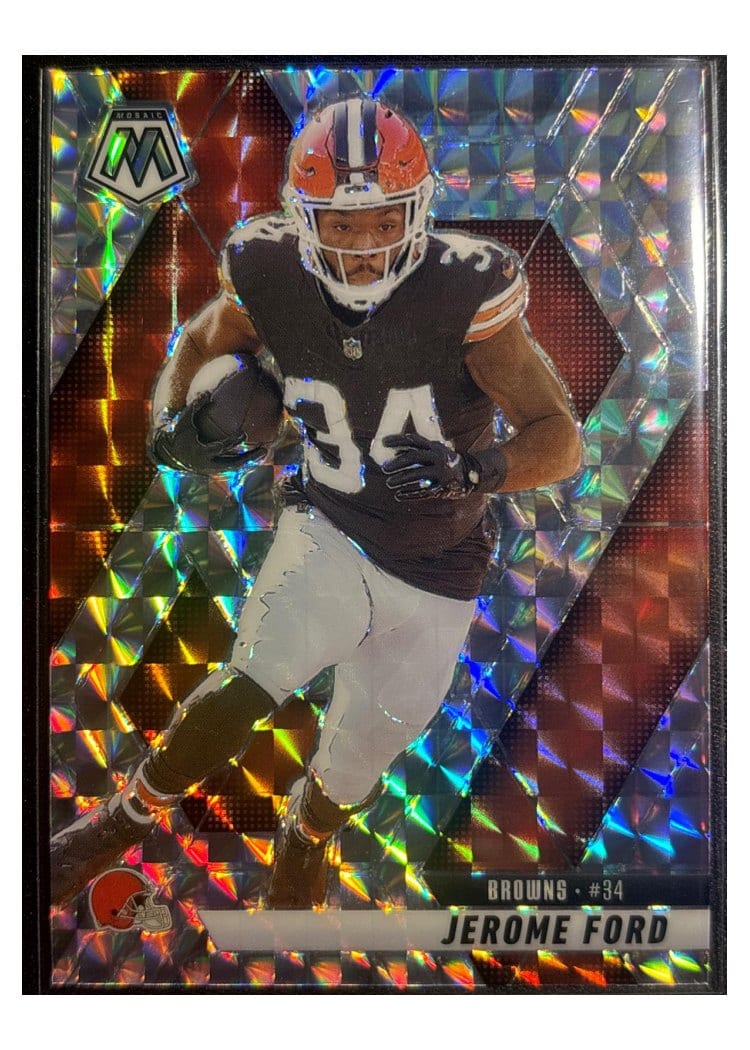 2025 Panini Mosaic Base Set Jerome Ford #4 card