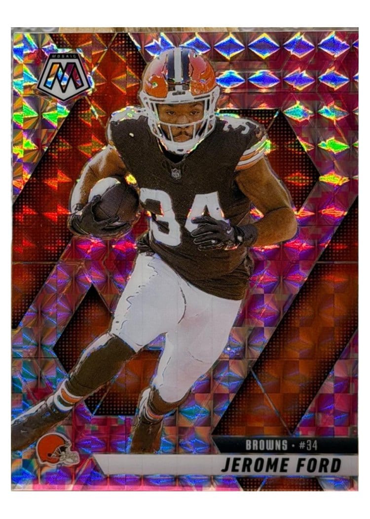 2025 Panini Mosaic Base Set Jerome Ford #4 card