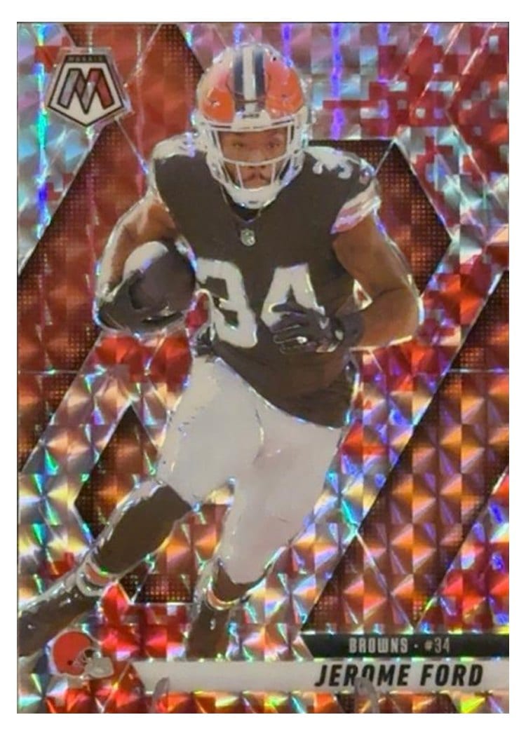 2025 Panini Mosaic Base Set Jerome Ford #4 card