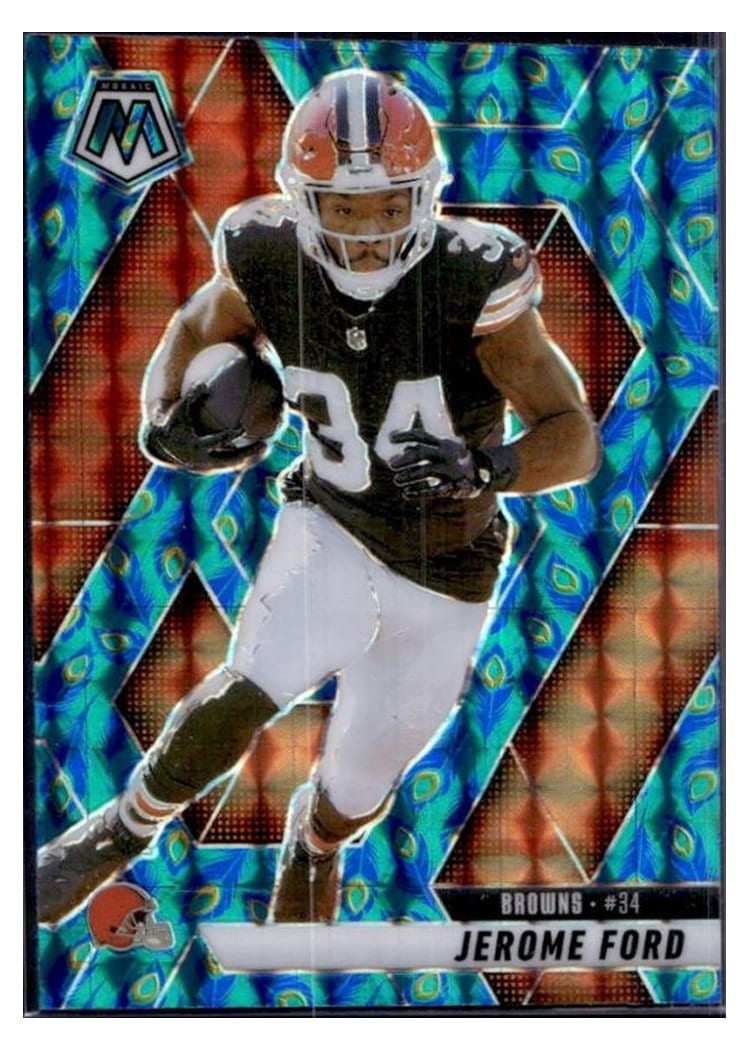 2025 Panini Mosaic Base Set Jerome Ford #4 card