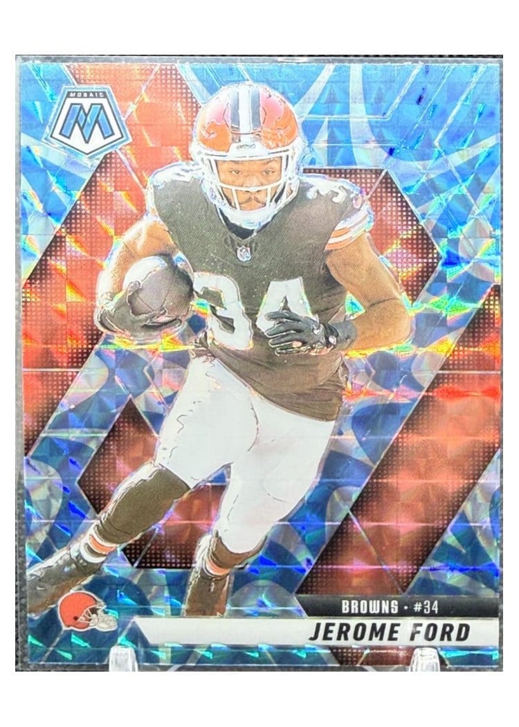2025 Panini Mosaic Base Set Jerome Ford #4 card