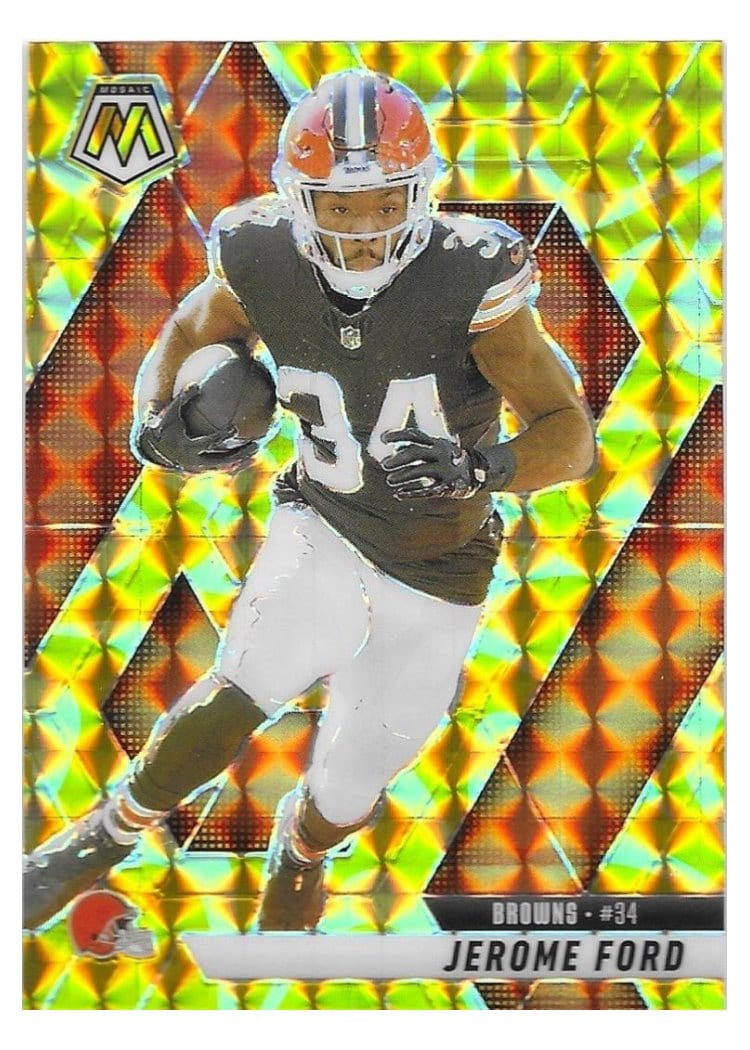 2025 Panini Mosaic Base Set Jerome Ford #4 card