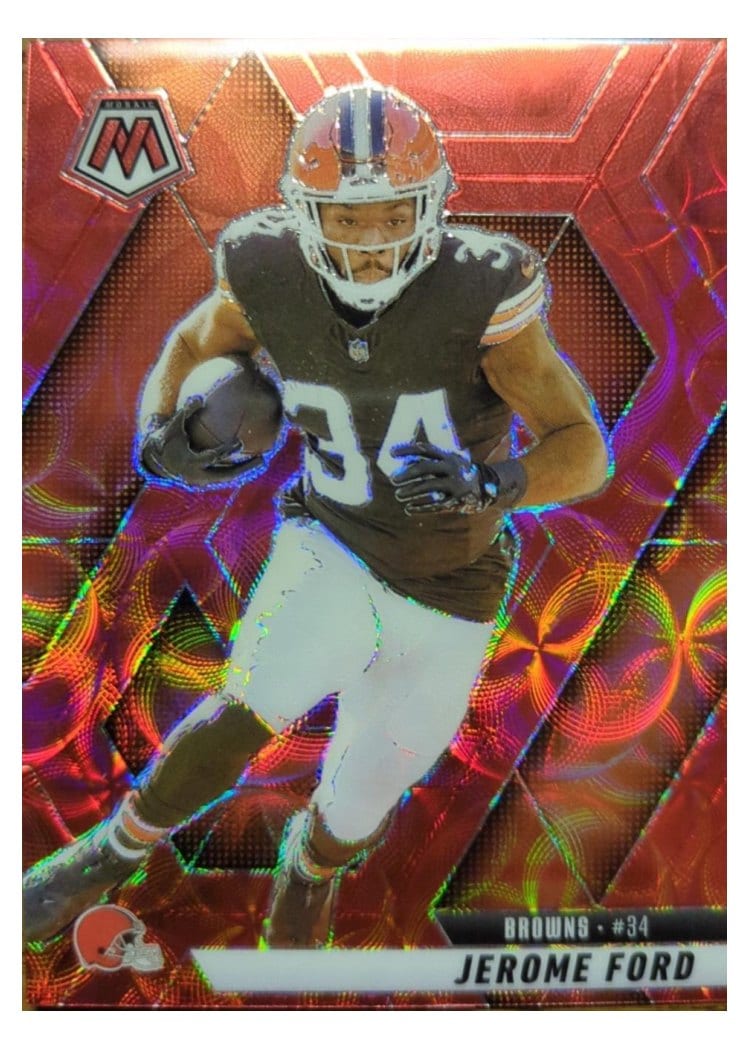 2025 Panini Mosaic Base Set Jerome Ford #4 card