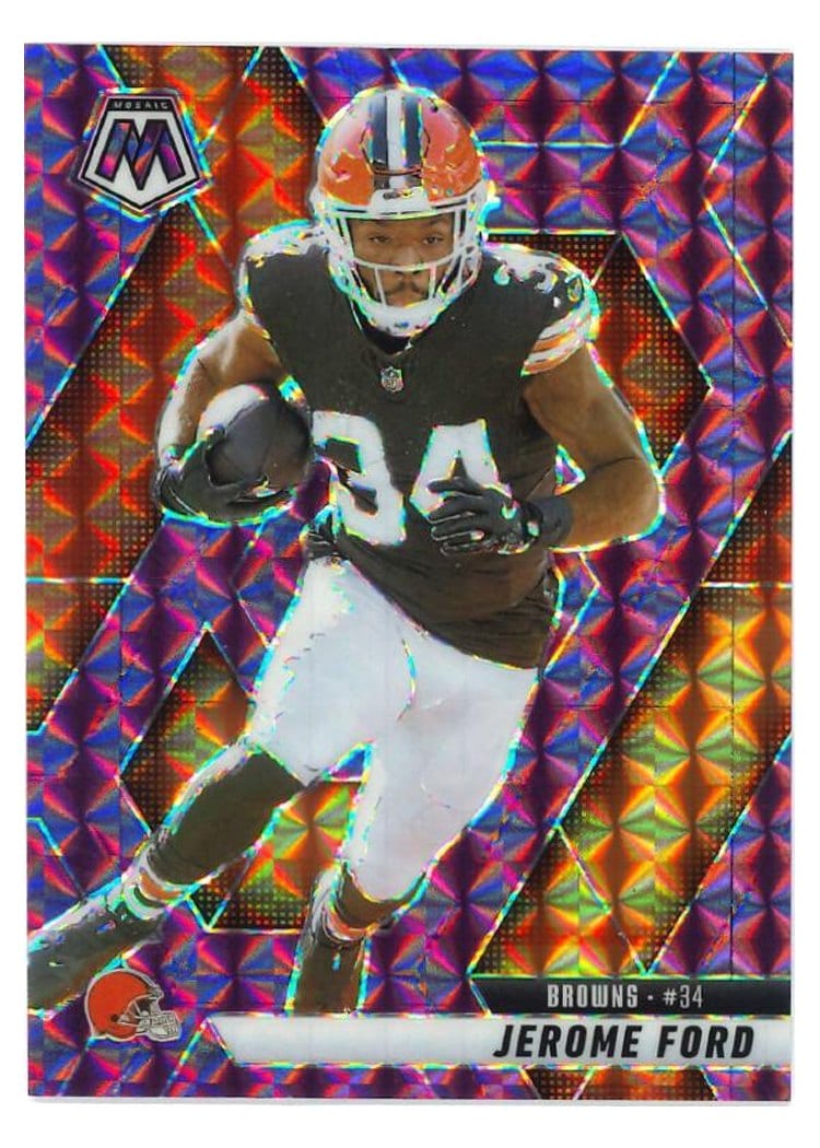 2025 Panini Mosaic Base Set Jerome Ford #4 card