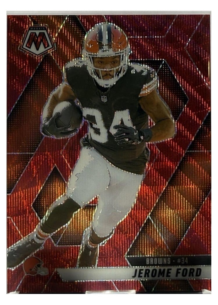 2025 Panini Mosaic Base Set Jerome Ford #4 card