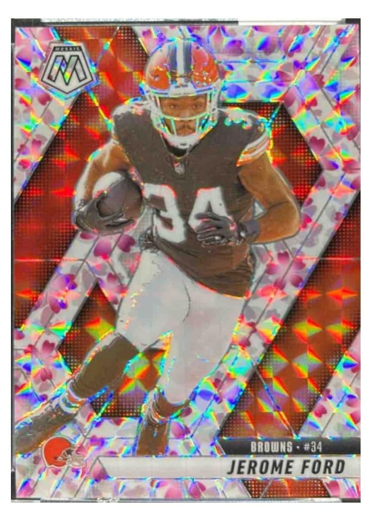 2025 Panini Mosaic Base Set Jerome Ford #4 card