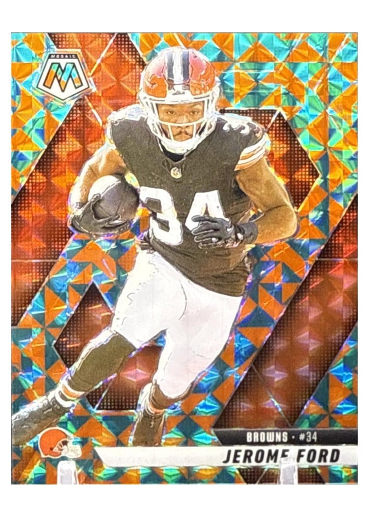 2025 Panini Mosaic Base Set Jerome Ford #4 card