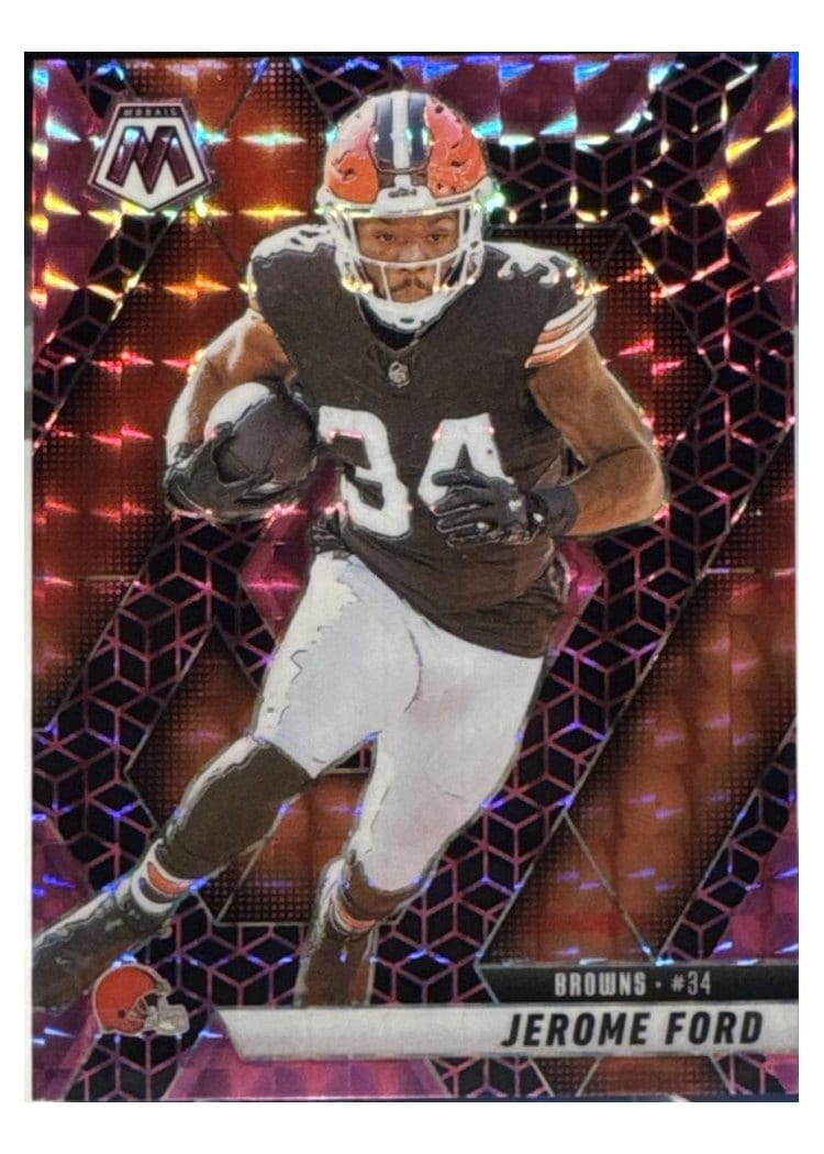 2025 Panini Mosaic Base Set Jerome Ford #4 card