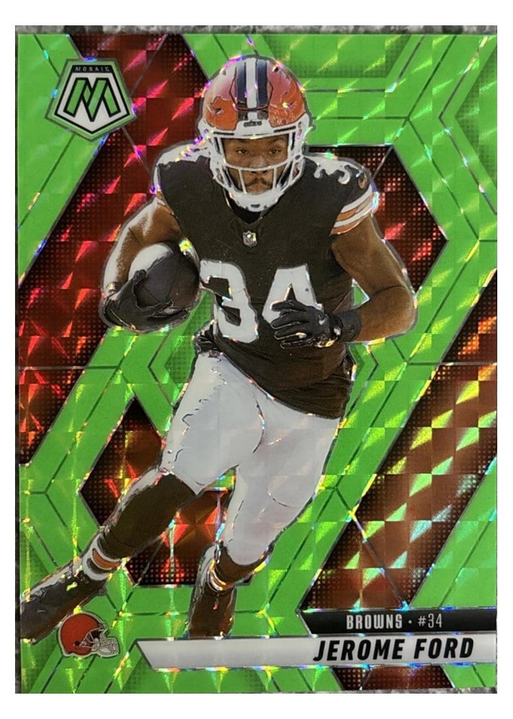 2025 Panini Mosaic Base Set Jerome Ford #4 card