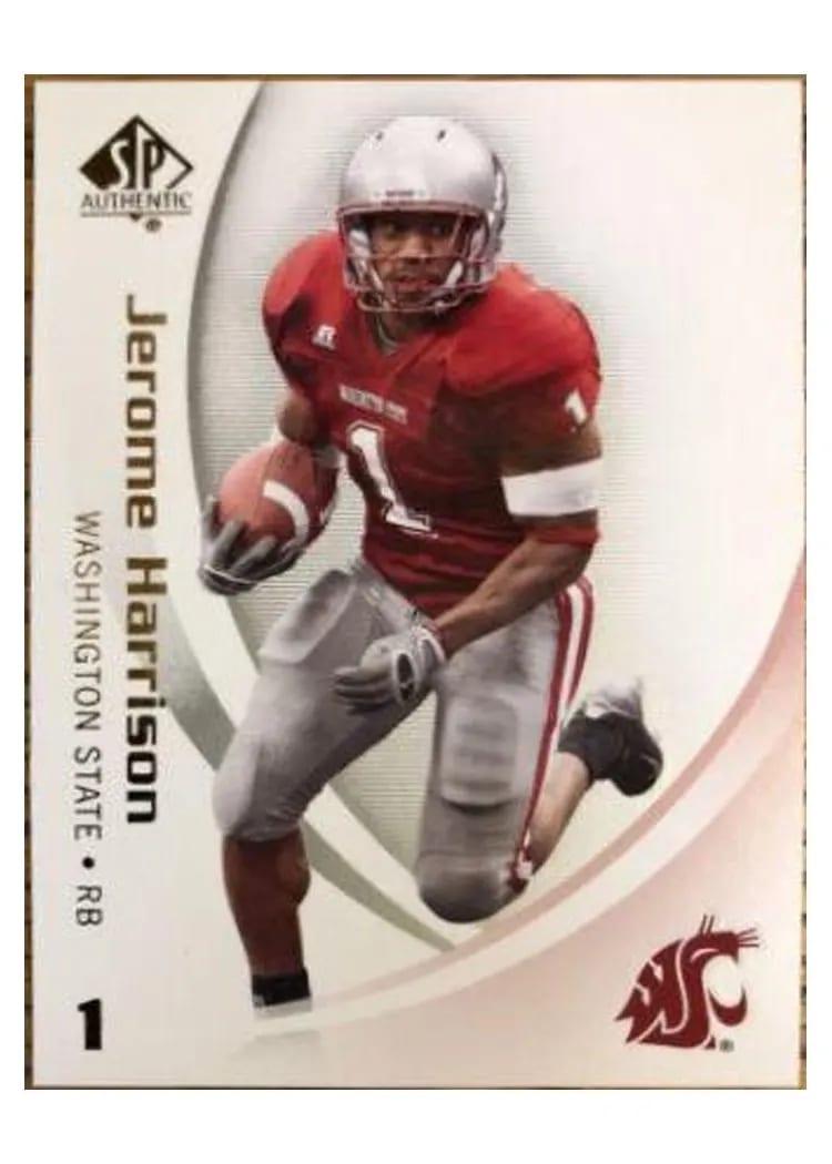 2010 SP Authentic Jerome Harrison #43 card