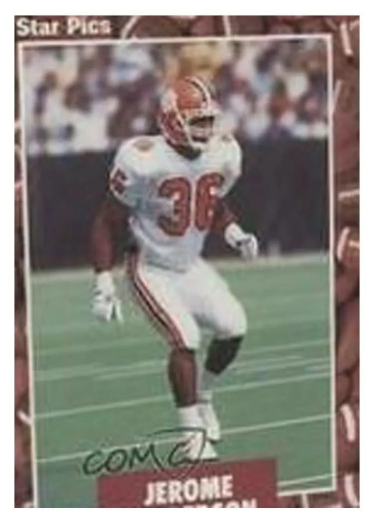 1991 Star Pics Jerome Henderson #55 card