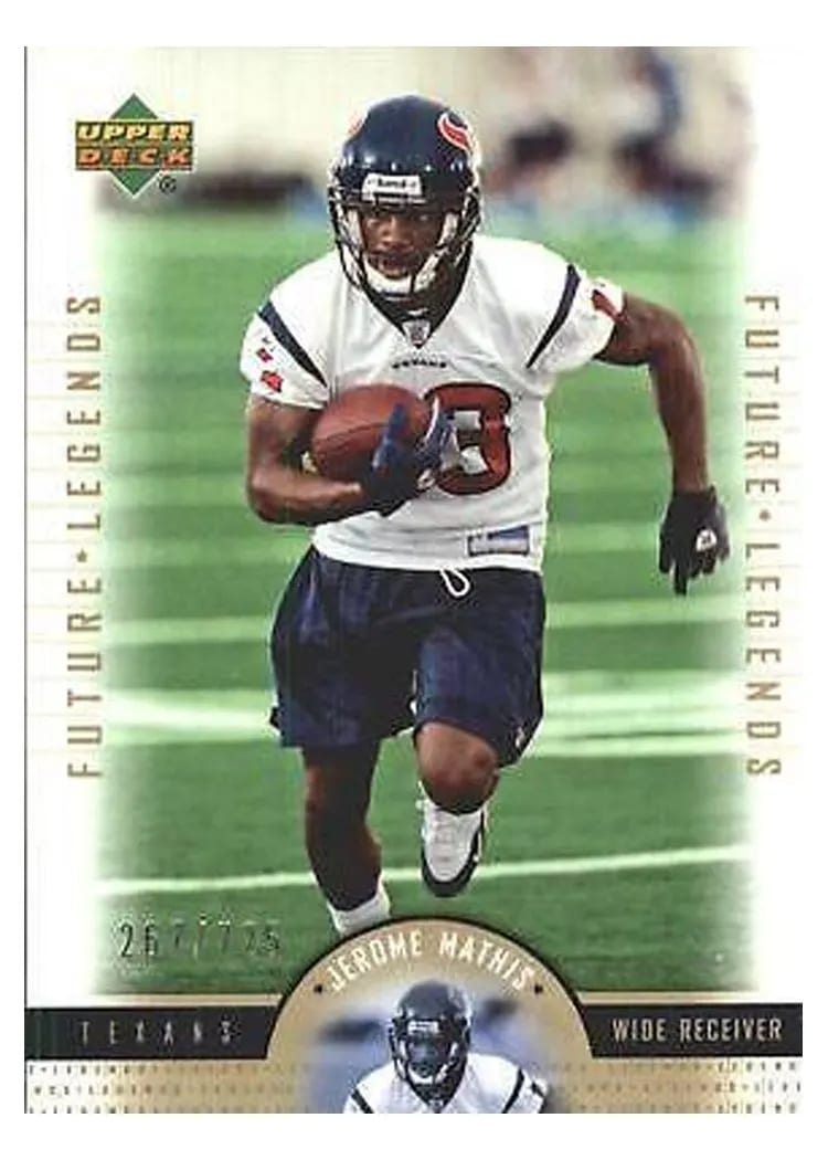 2005 Upper Deck Legends Jerome Mathis #144 card