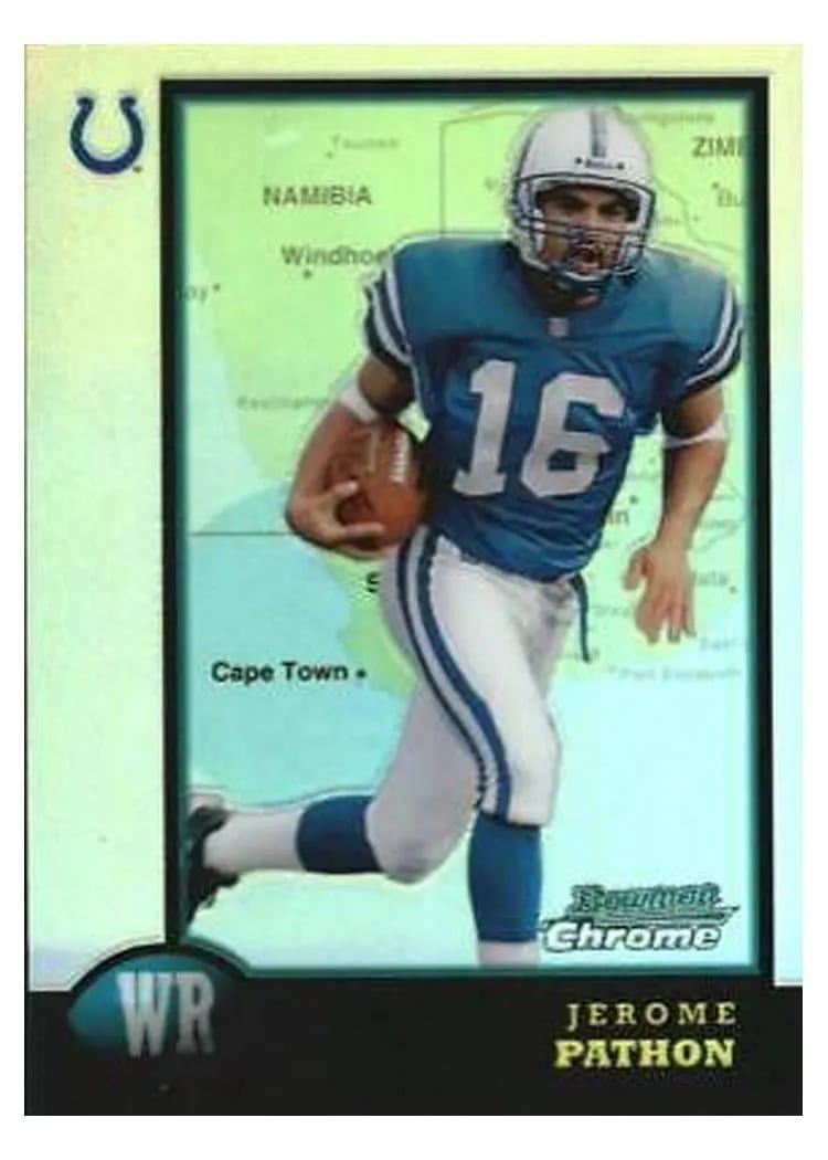 1998 Bowman Chrome Jerome Pathon #9 card