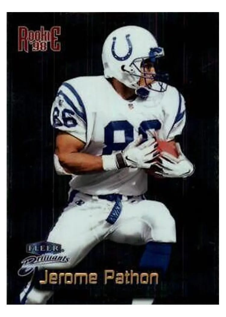 1998 Fleer Brilliants Jerome Pathon #118 card