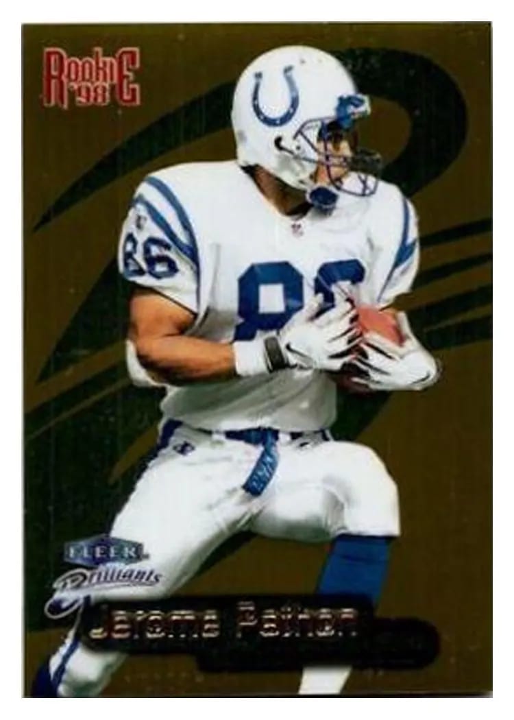 1998 Fleer Brilliants Jerome Pathon #118G card