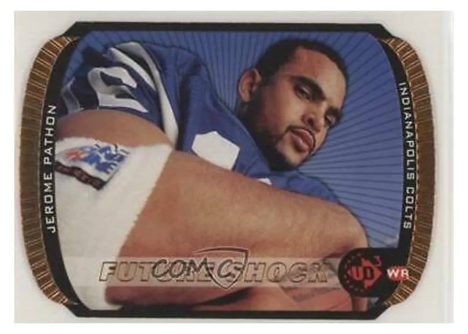 1998 Upper Deck UD3 Jerome Pathon Die Cut #20 card