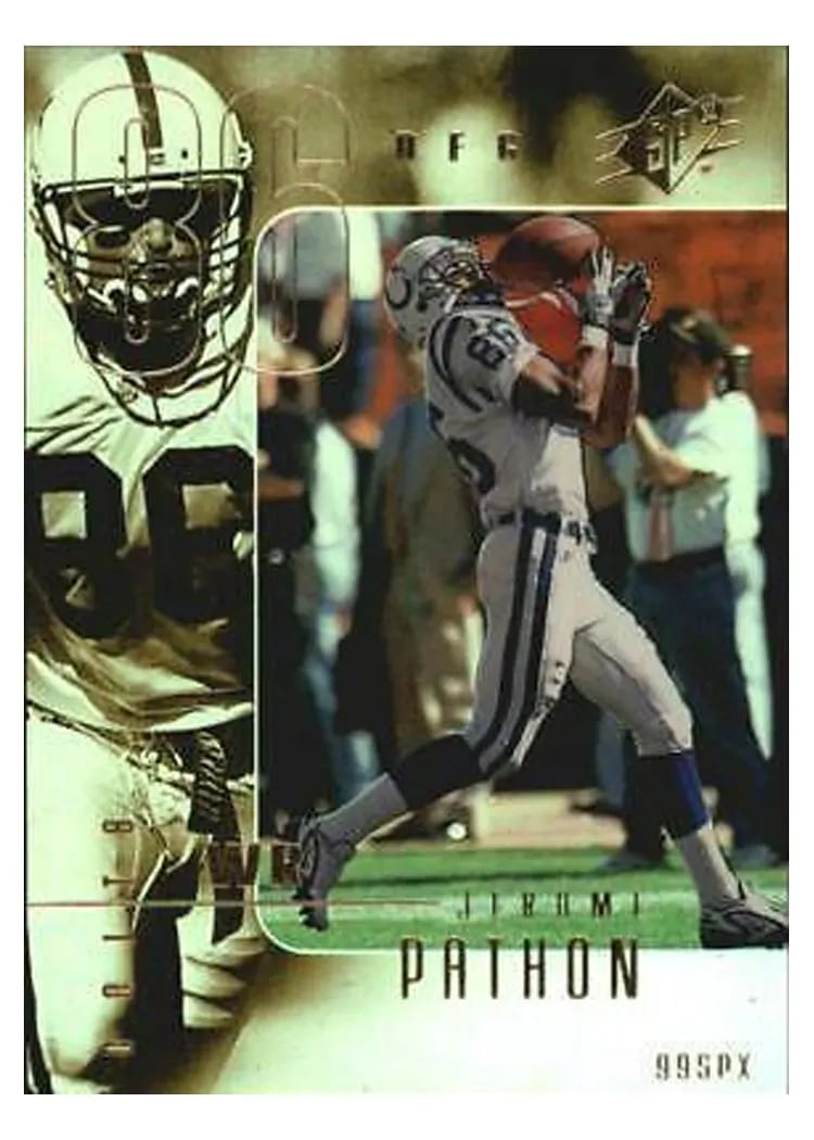 1999 Spx Jerome Pathon #39 card