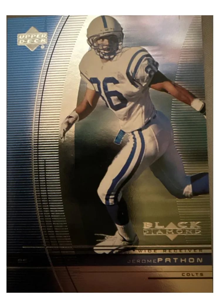 1999 Upper Deck Black Diamond Jerome Pathon #46 card