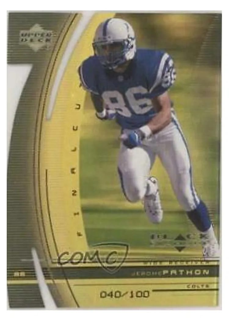 1999 Upper Deck Black Diamond Jerome Pathon #46 card