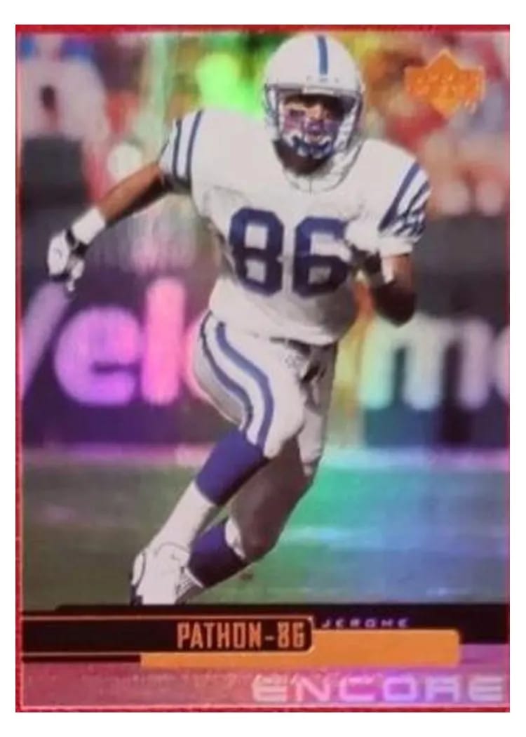 1999 Upper Deck Encore Jerome Pathon #72 card