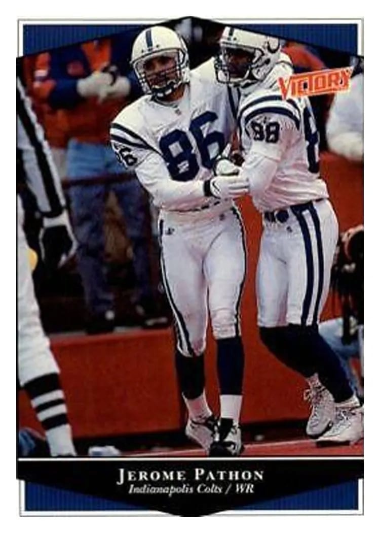 1999 Upper Deck Victory Jerome Pathon #110 card