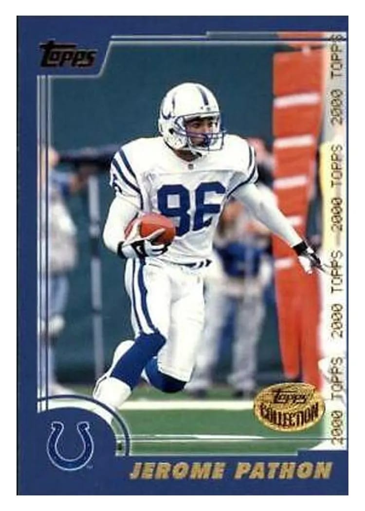 2000 Topps Jerome Pathon Collection #21 card