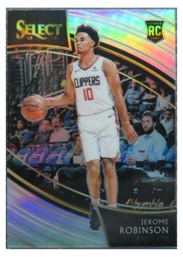 2018 Panini Select Jerome Robinson #221 card