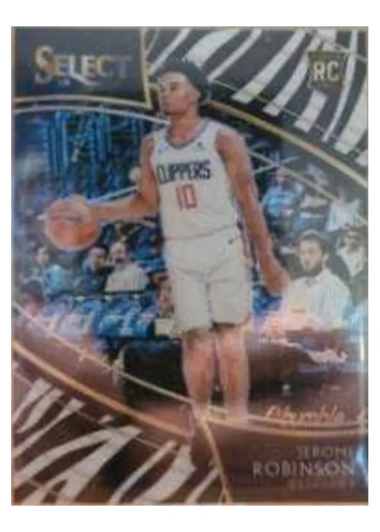 2018 Panini Select Jerome Robinson #221 card