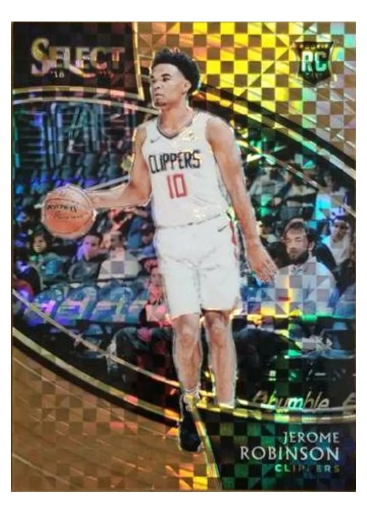 2018 Panini Select Jerome Robinson #221 card