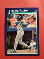 1991 Score Base Set Jerome Walton #13 card
